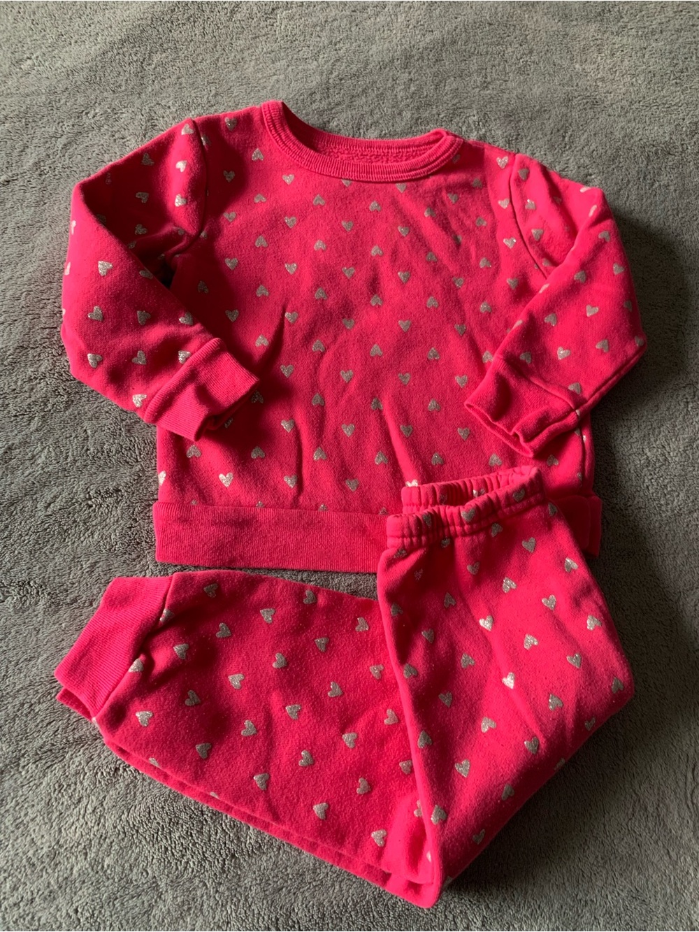 Garanimals Girls 2T Pink Matching Set